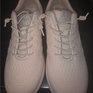 APL White Knit Slip-On Sneakers